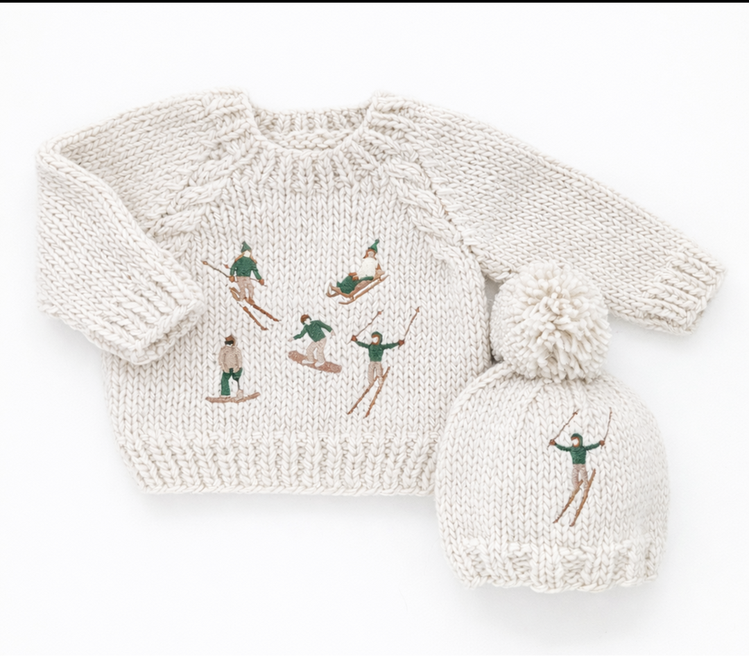 Alpine Ski Beanie Hat