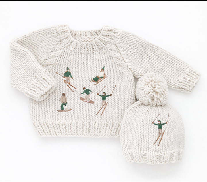 Alpine Ski Beanie Hat