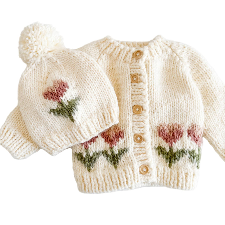 Tulip Flower Cardigan
