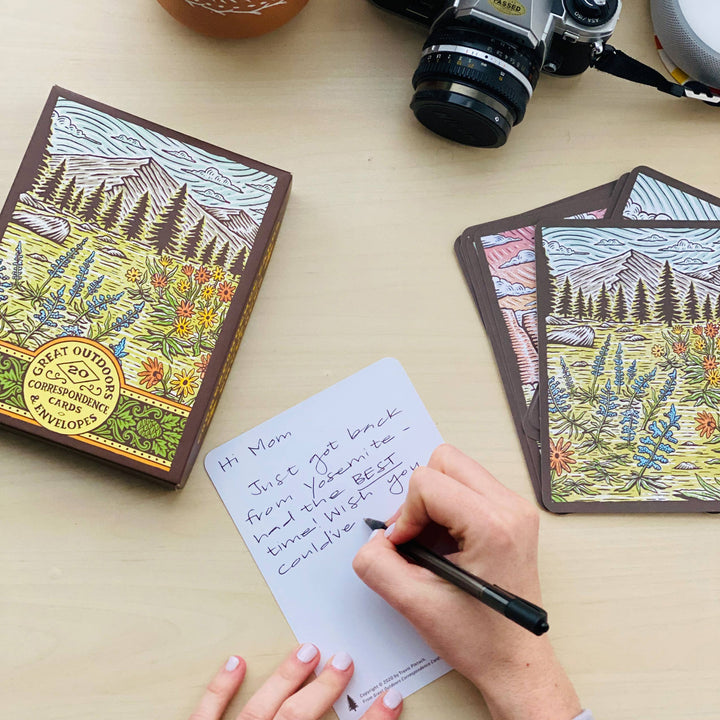 Great Outdoors Correspondence Card Set