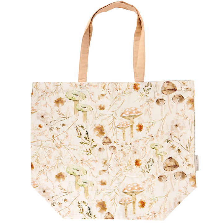 Mushroom & Wildflower Garden Tote