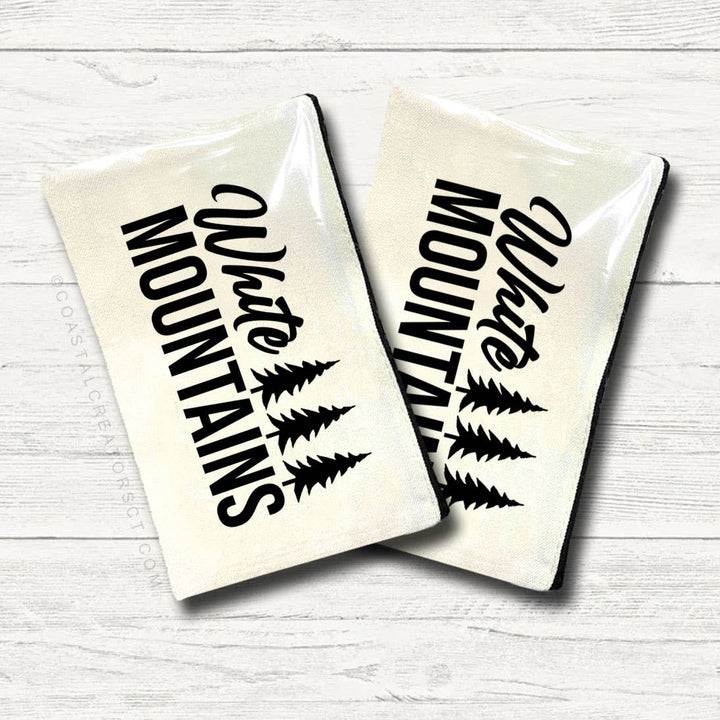 New Hampshire White Mountains Multi-Use Canvas Travel Pouch
