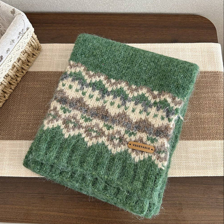 Scarvii Green Neck Warmer