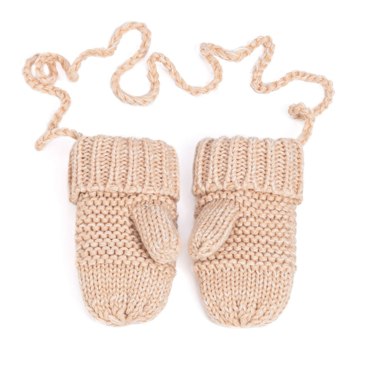 Baby Chick Knit Mittens for Girls
