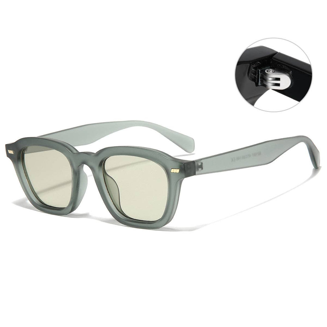Polarized Oversized Square Frame Sunglasses