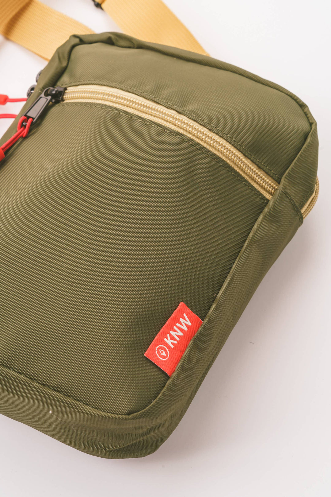 Recycled Crossbody Bag Olive/Khaki