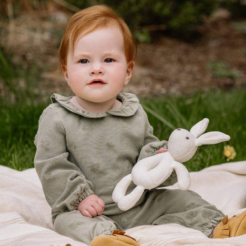 Bunny Plush Baby Rattle
