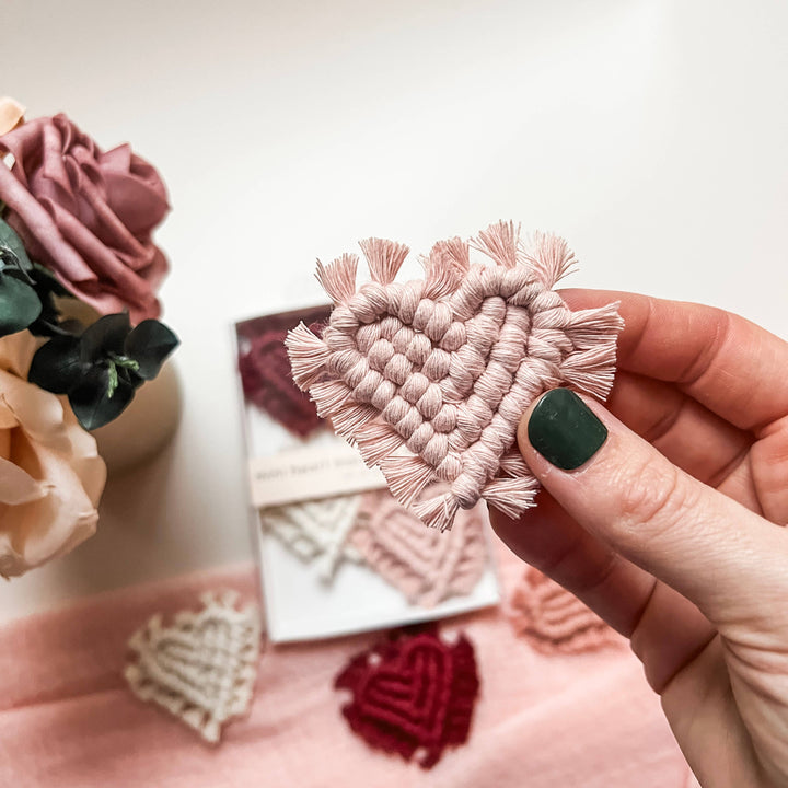 Mini Heart Magnet Set of 4