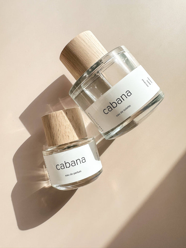 Cabana Eau de Parfum: Vanilla, Palm, Coconut