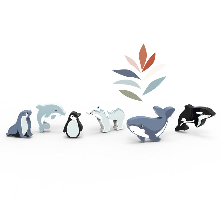 Arctic World Animals Set