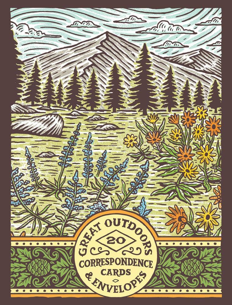 Great Outdoors Correspondence Card Set