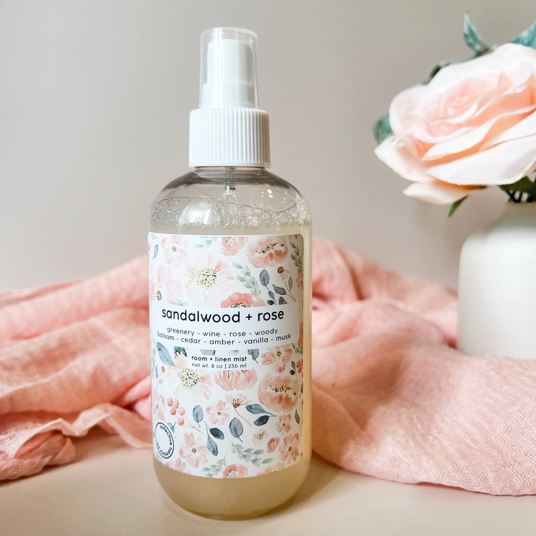 Sandalwood + Rose Room and Linen Mist