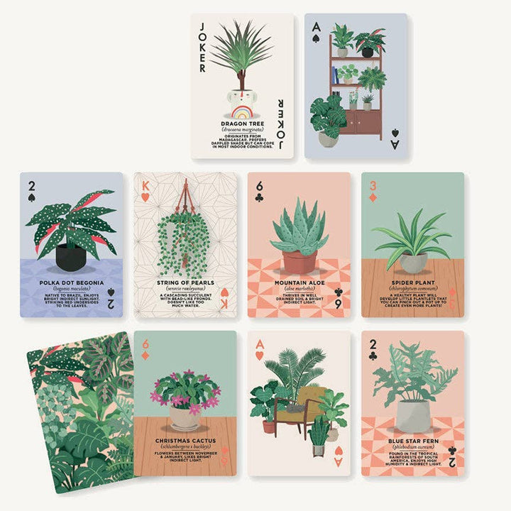 Houseplants Playing Cards