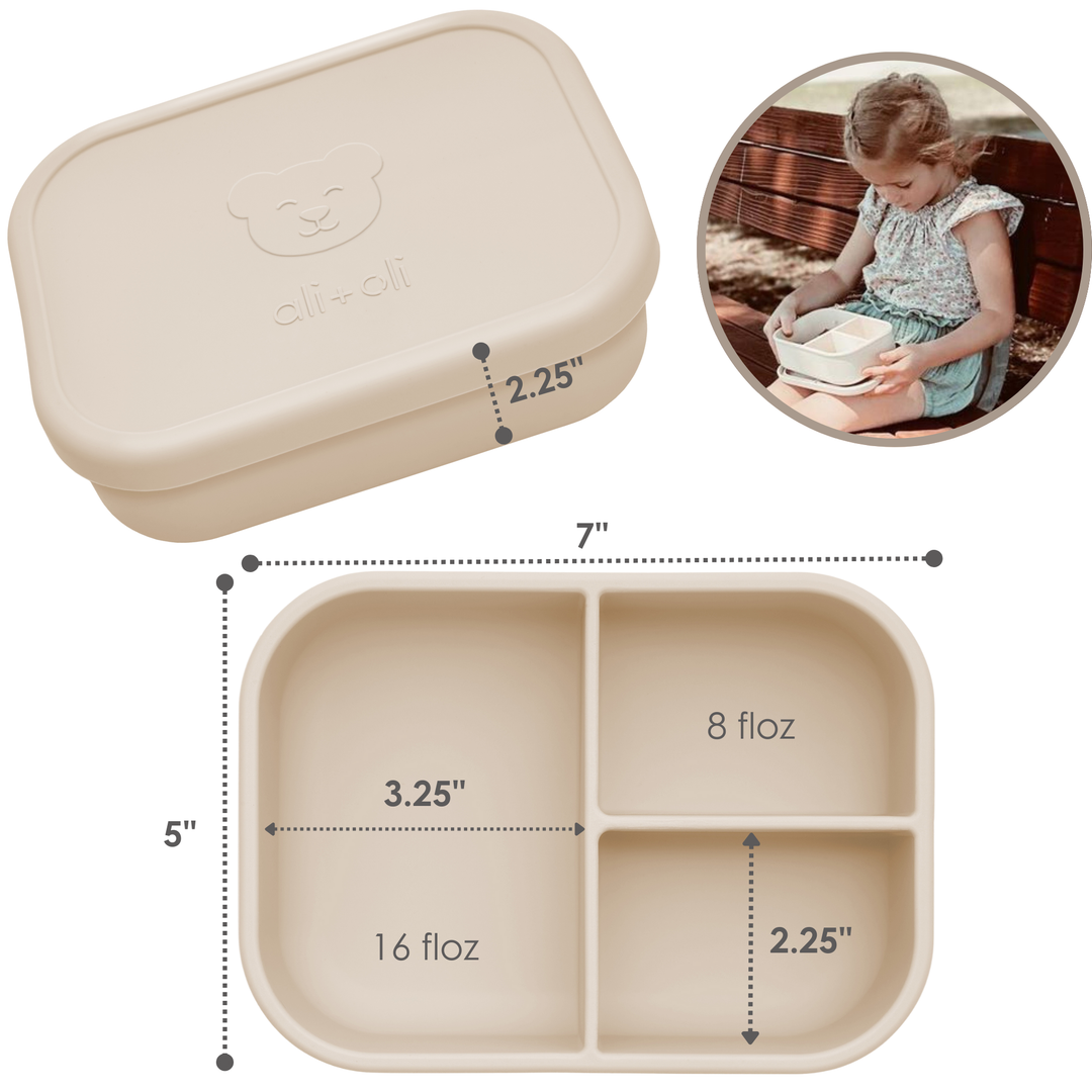 Ali+Oli Leakproof Coco Silicone Bento Box