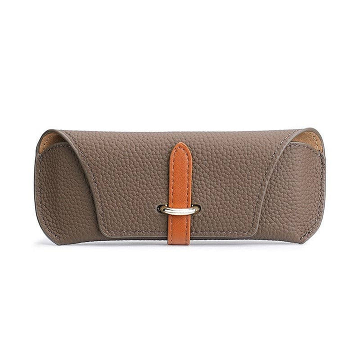 White Minimalist Glasses Case