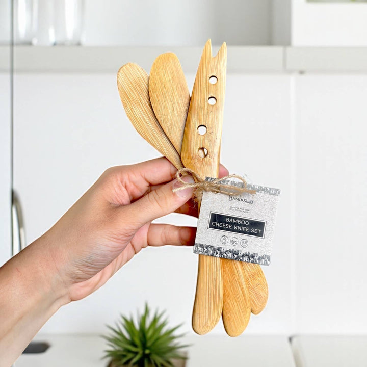 Charcuterie Bamboo Cheese Knife Set