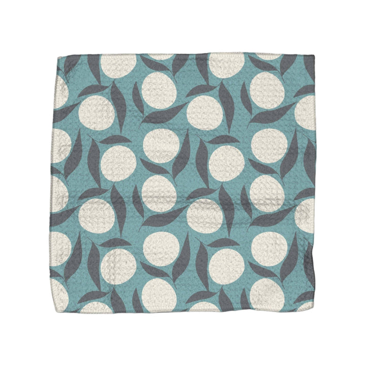 Polka Dot Blooms Dishcloth Set by Geometry