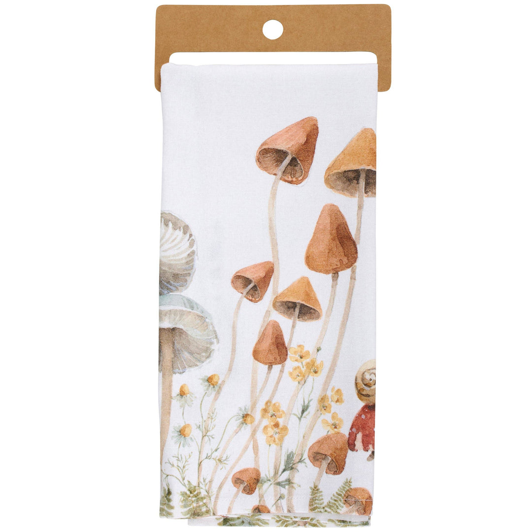 Mushroom Study Kitchen Towel