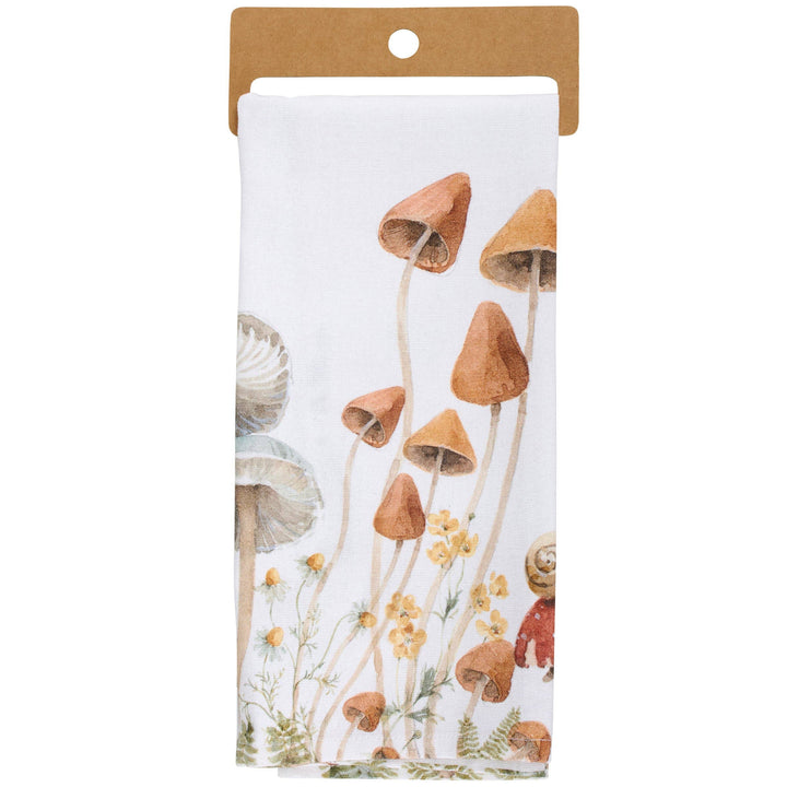 Mushroom Study Kitchen Towel