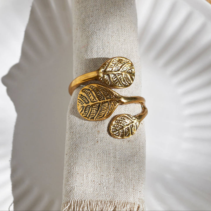 Leaves Napkin Ring
