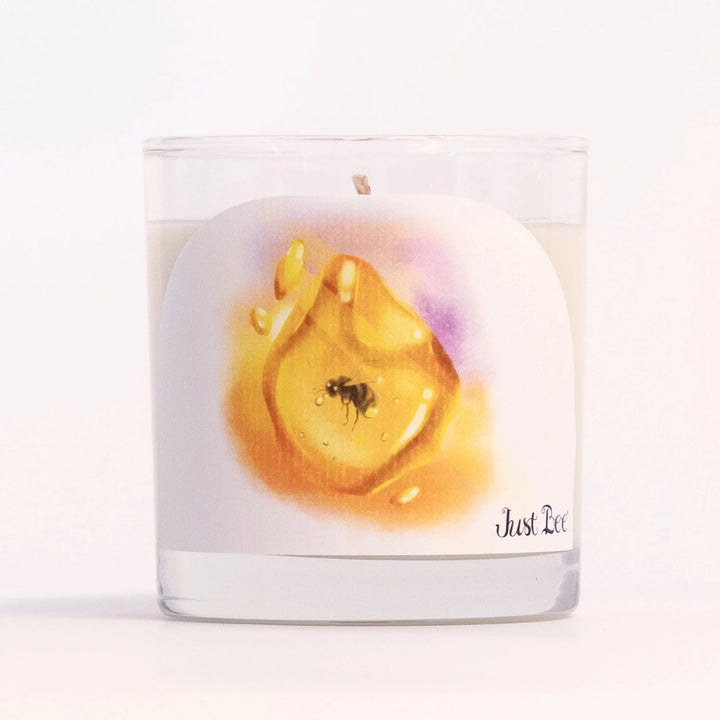 Golden Amber Candle by Just Bee