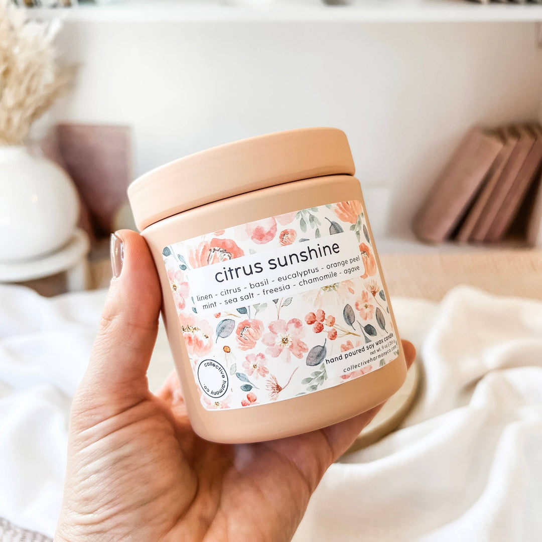 Citrus Sunshine Deluxe Candle Tin