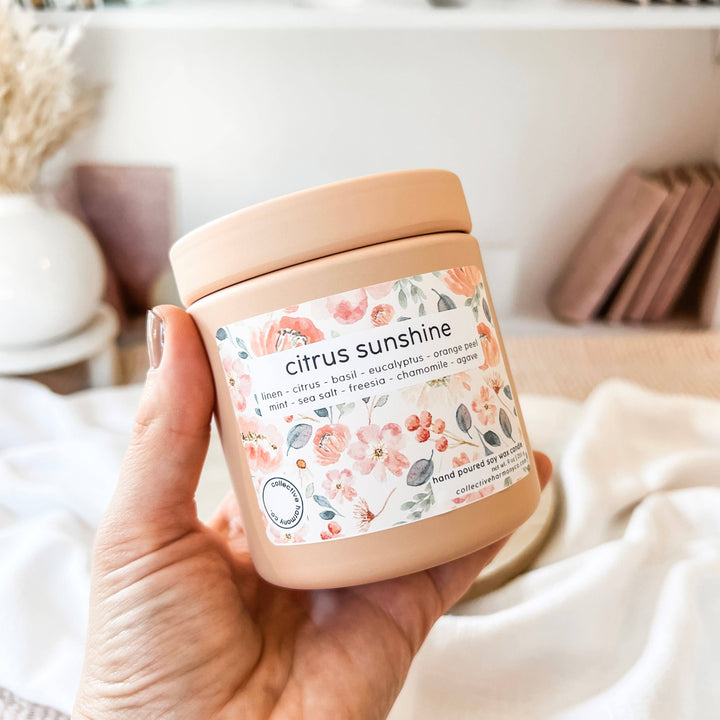 Citrus Sunshine Deluxe Candle Tin