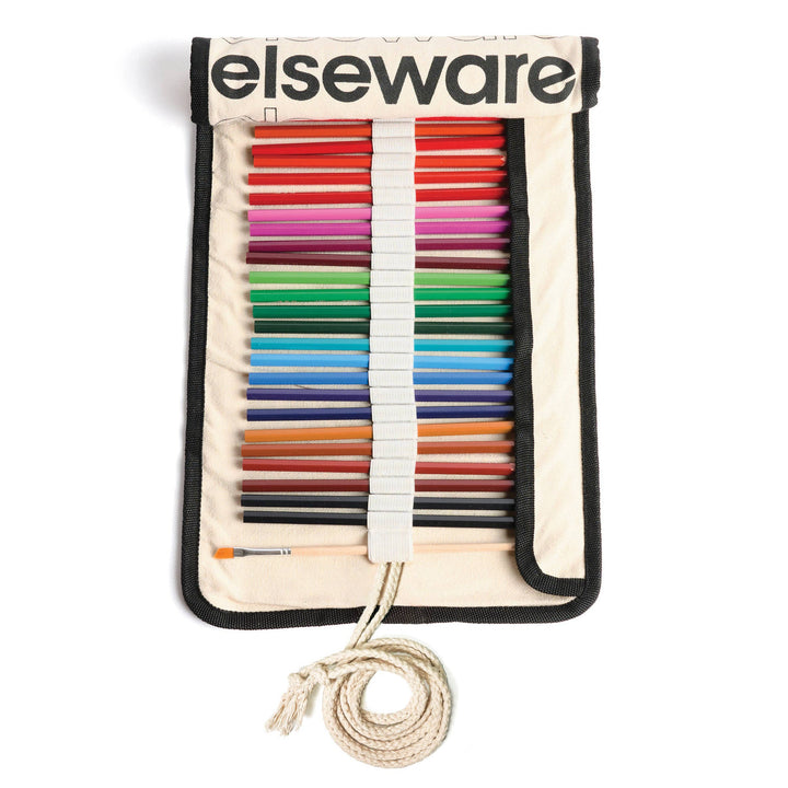 Watercolor Pencils - 36 Colors with Eco-Friendly Canvas Wrap
