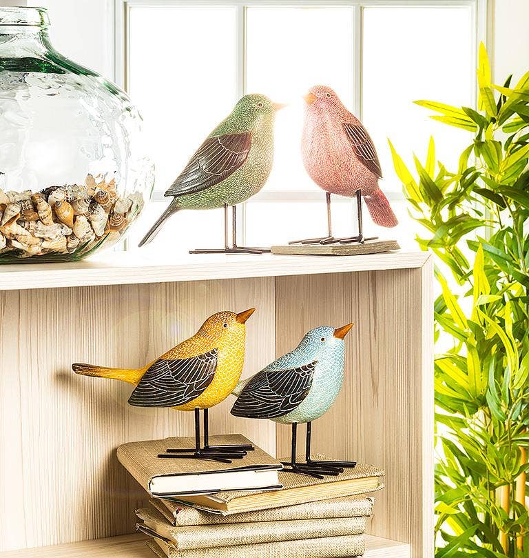 Colorful Folk Birds