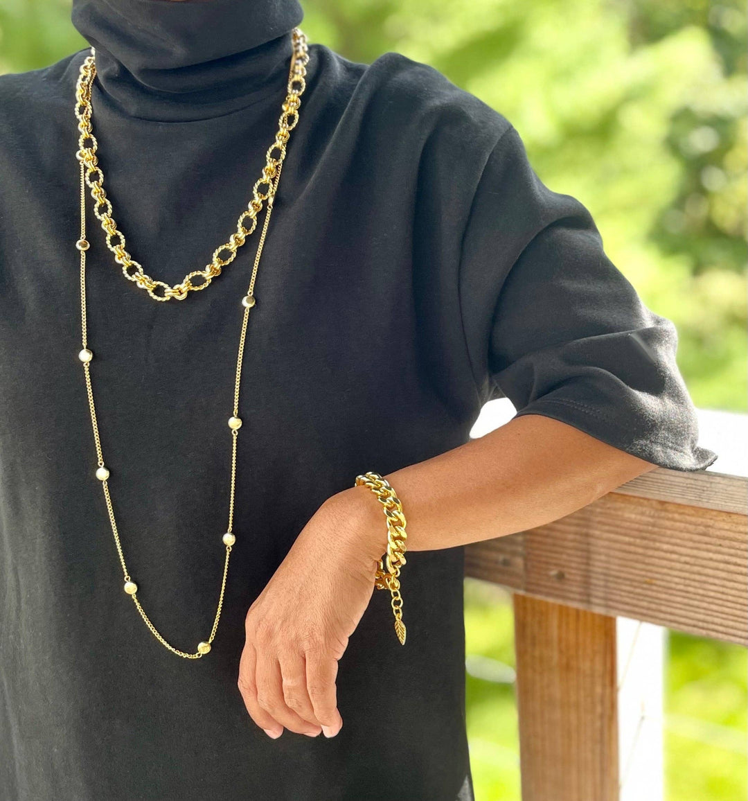 Gold Plated Chunky Chain Bracelet