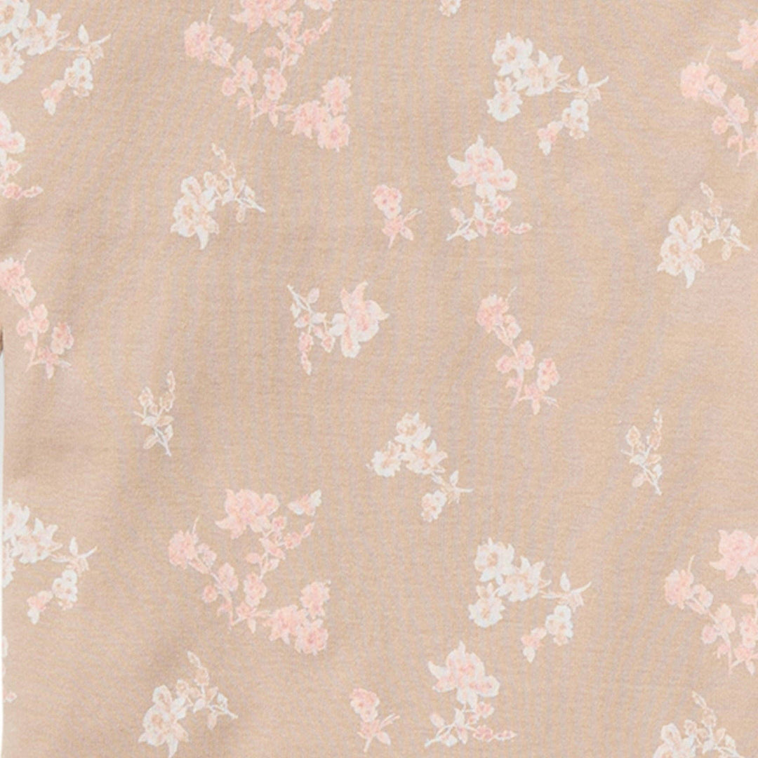 Whimsical Floral Organic Cotton Reversible Baby Blanket