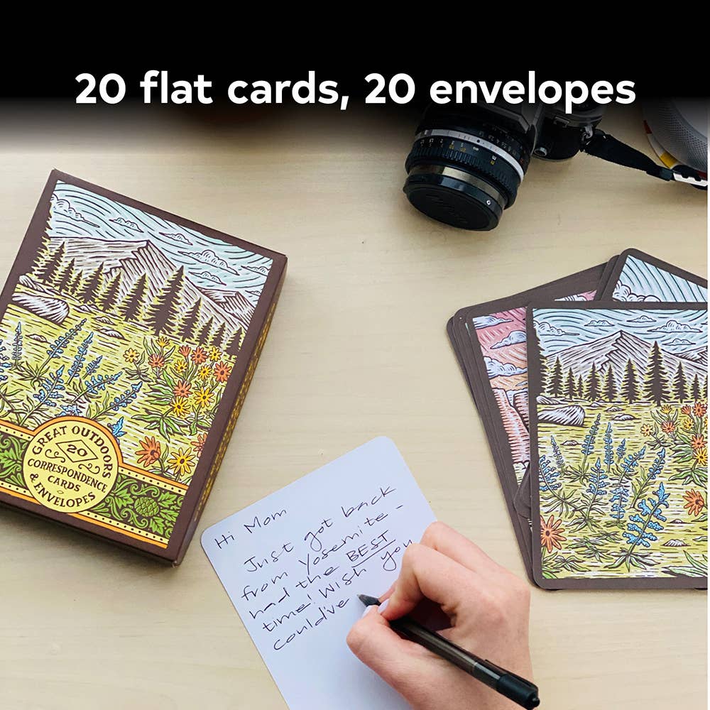 Great Outdoors Correspondence Card Set
