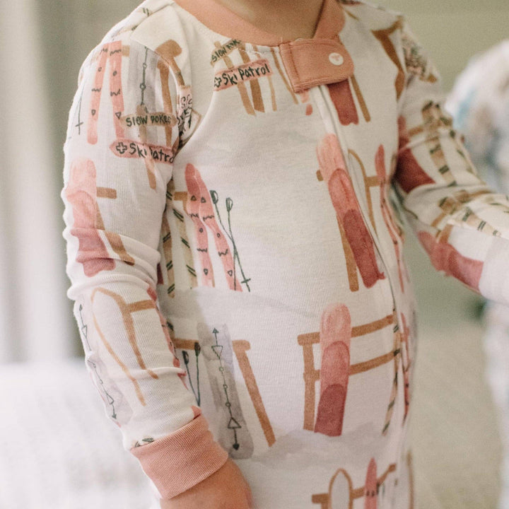 Sunrise Slopes Organic Cotton Two-Piece Pajamas
