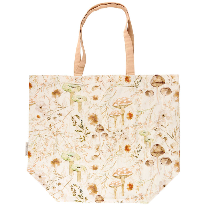 Mushroom & Wildflower Garden Tote