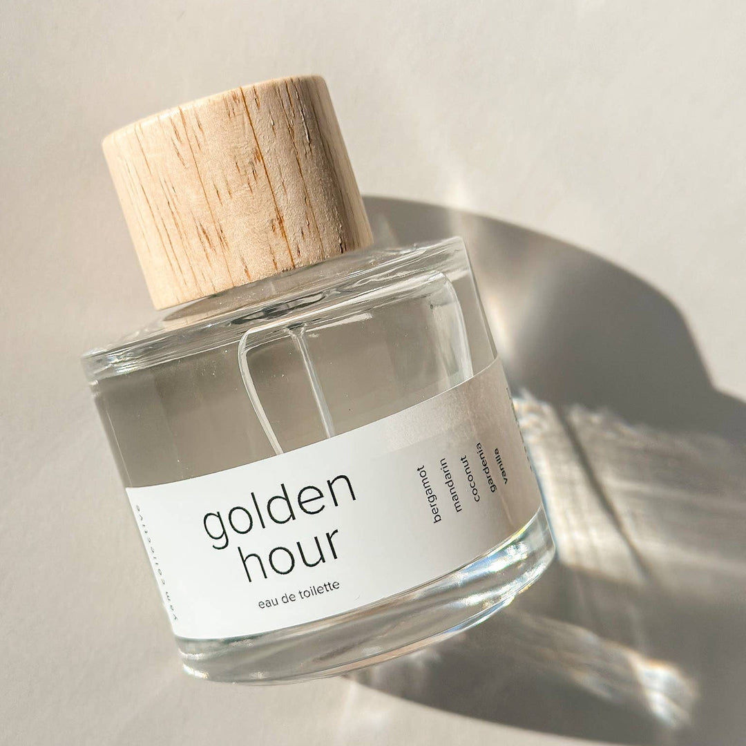 Golden Hour Eau de Toilette: Mandarin, Bergamot, Gardenia