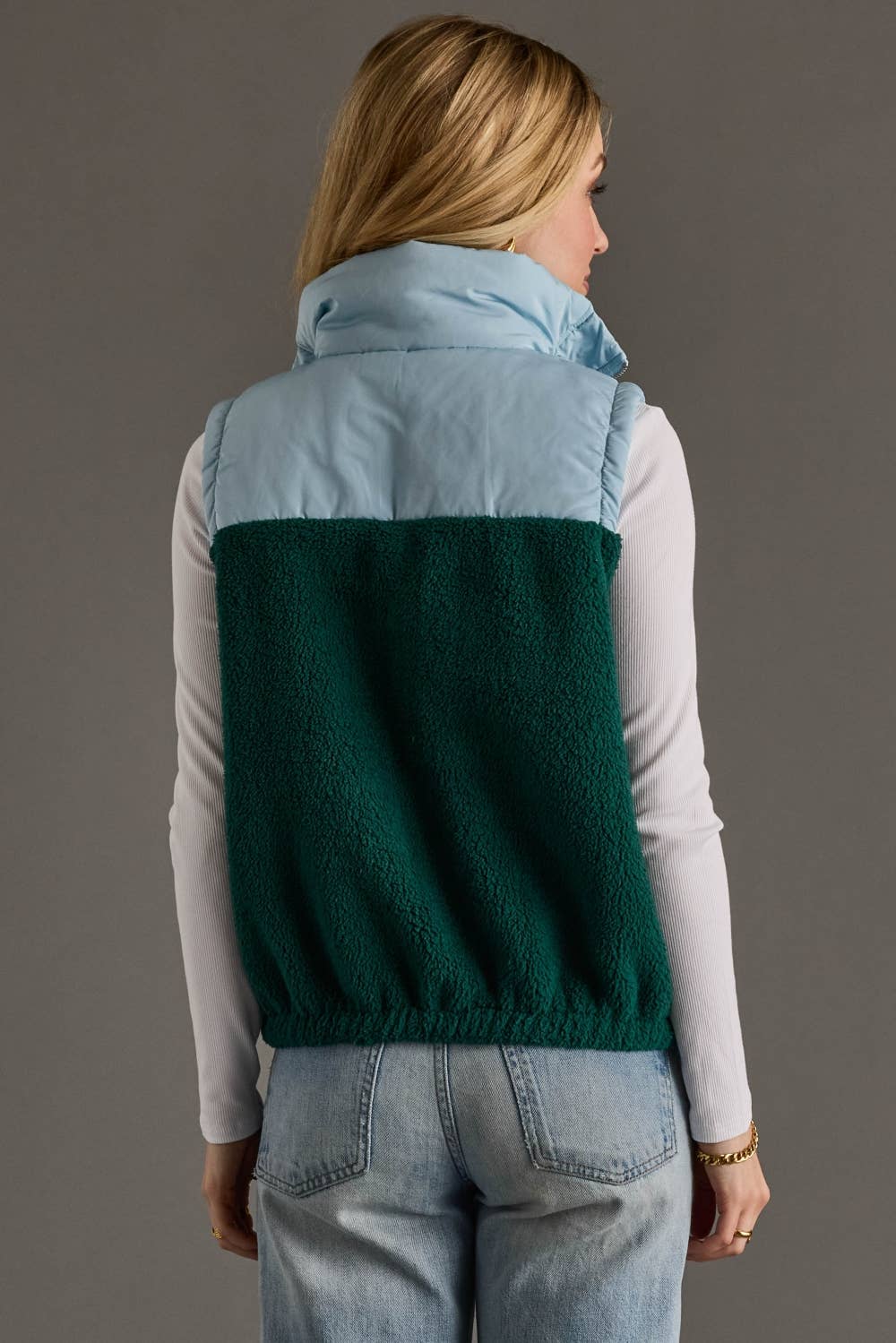 Aqua & Green Vest