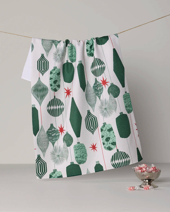 Alpine Revelry Tea Towel by Geometry