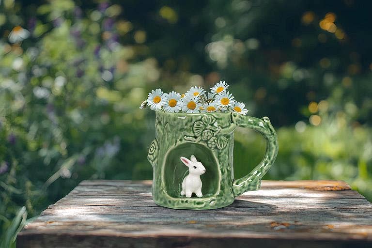 Tree Look Bunny Mug