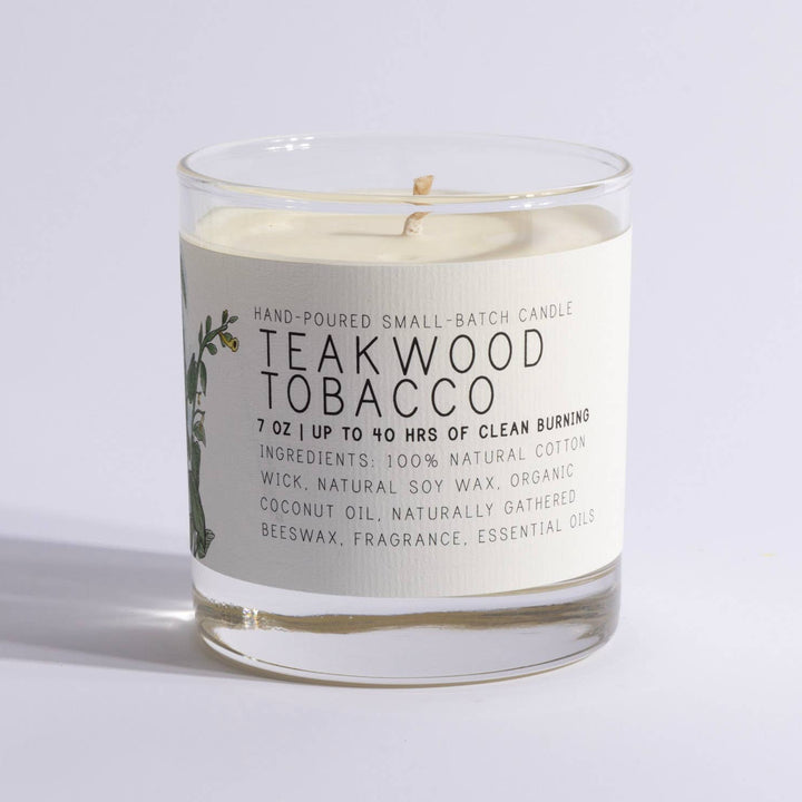 Teakwood Tobacco Candle by Just Bee