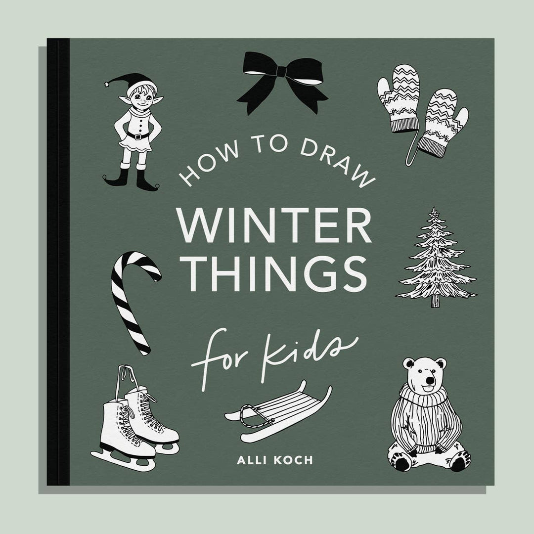 Winter Things: How to Draw Books for Kids (Christmas)