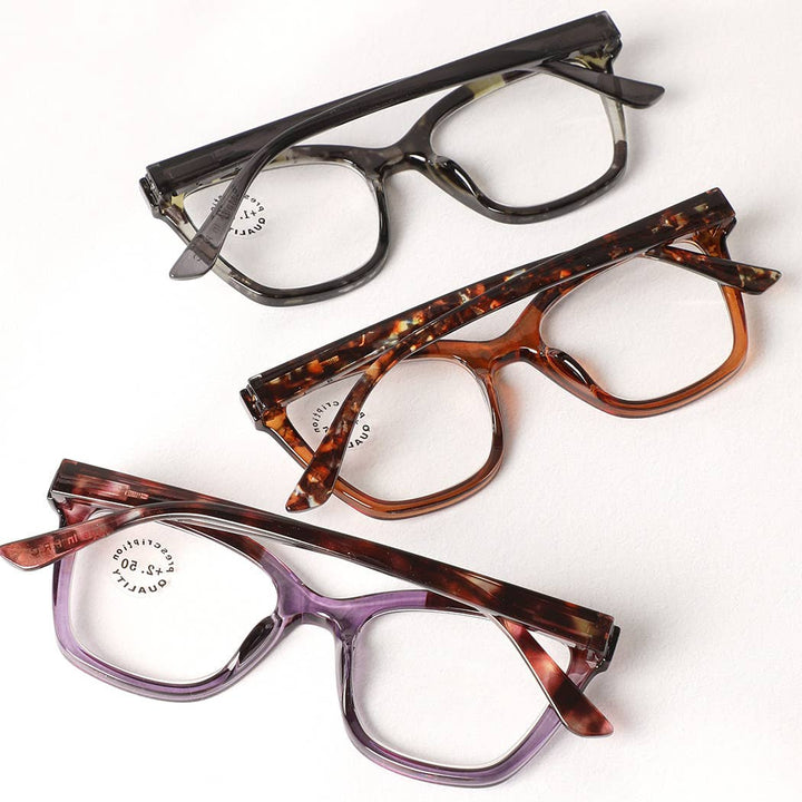 Colorful Leopard Cat Eye Reading Glasses