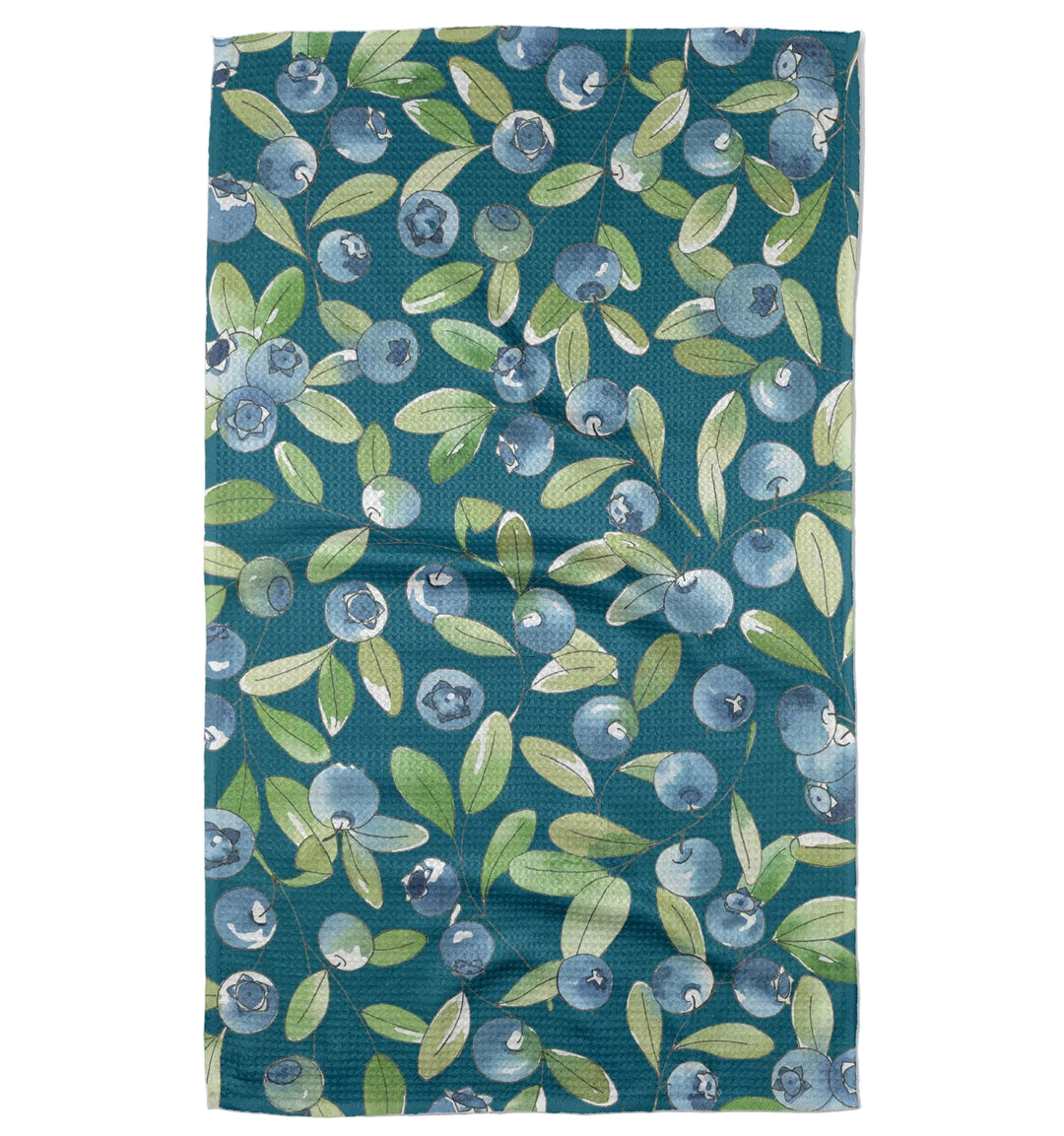 Blueberry Hill Tea Towel by Geometry