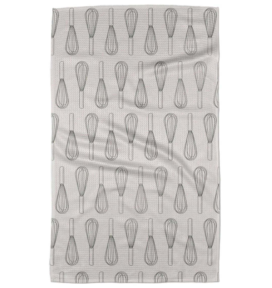 Kitchen Whisks Tea Towel