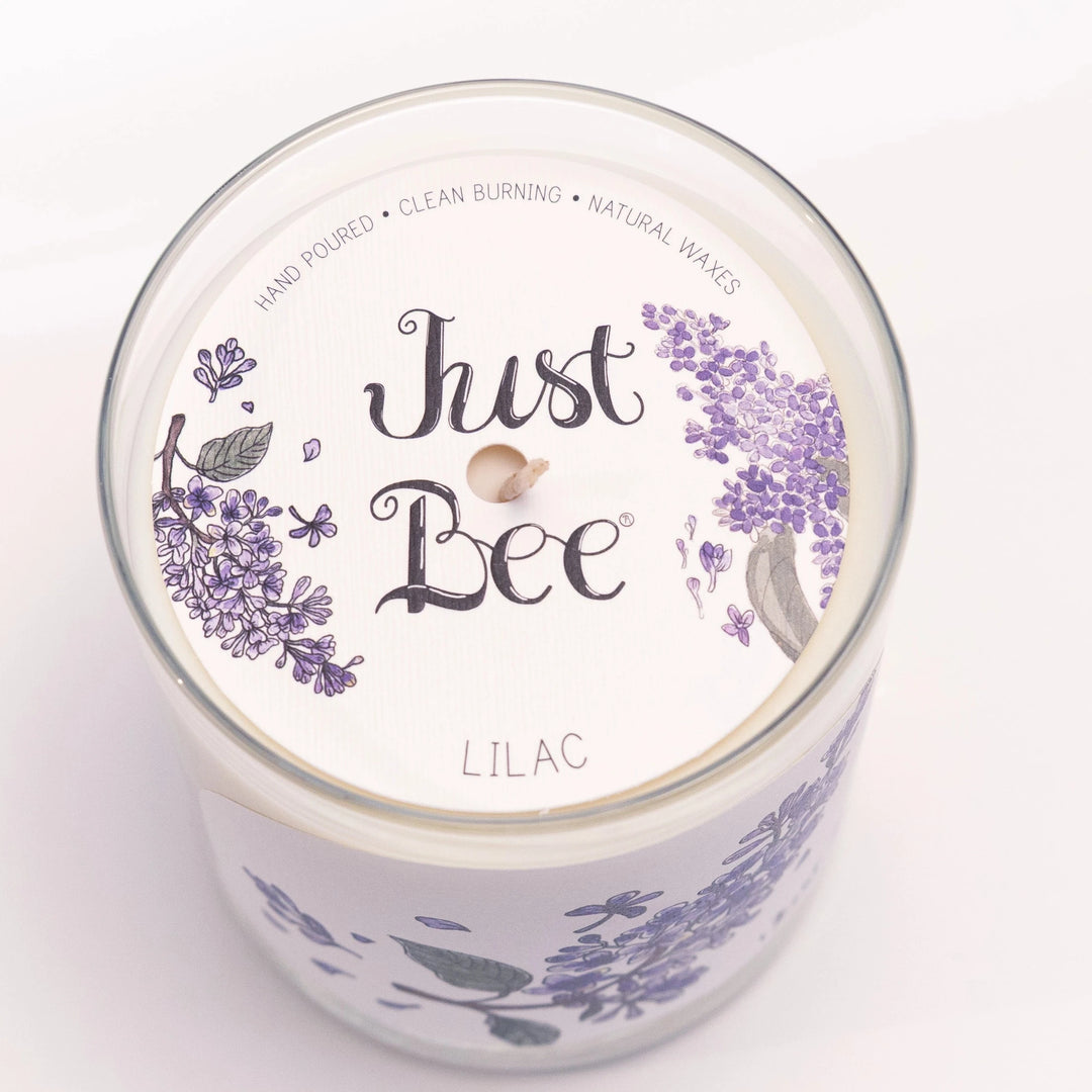 Lilac Candle by Just Bee