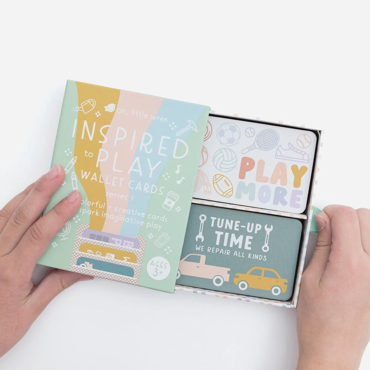 Pretend Imaginative Play Wallet Cards