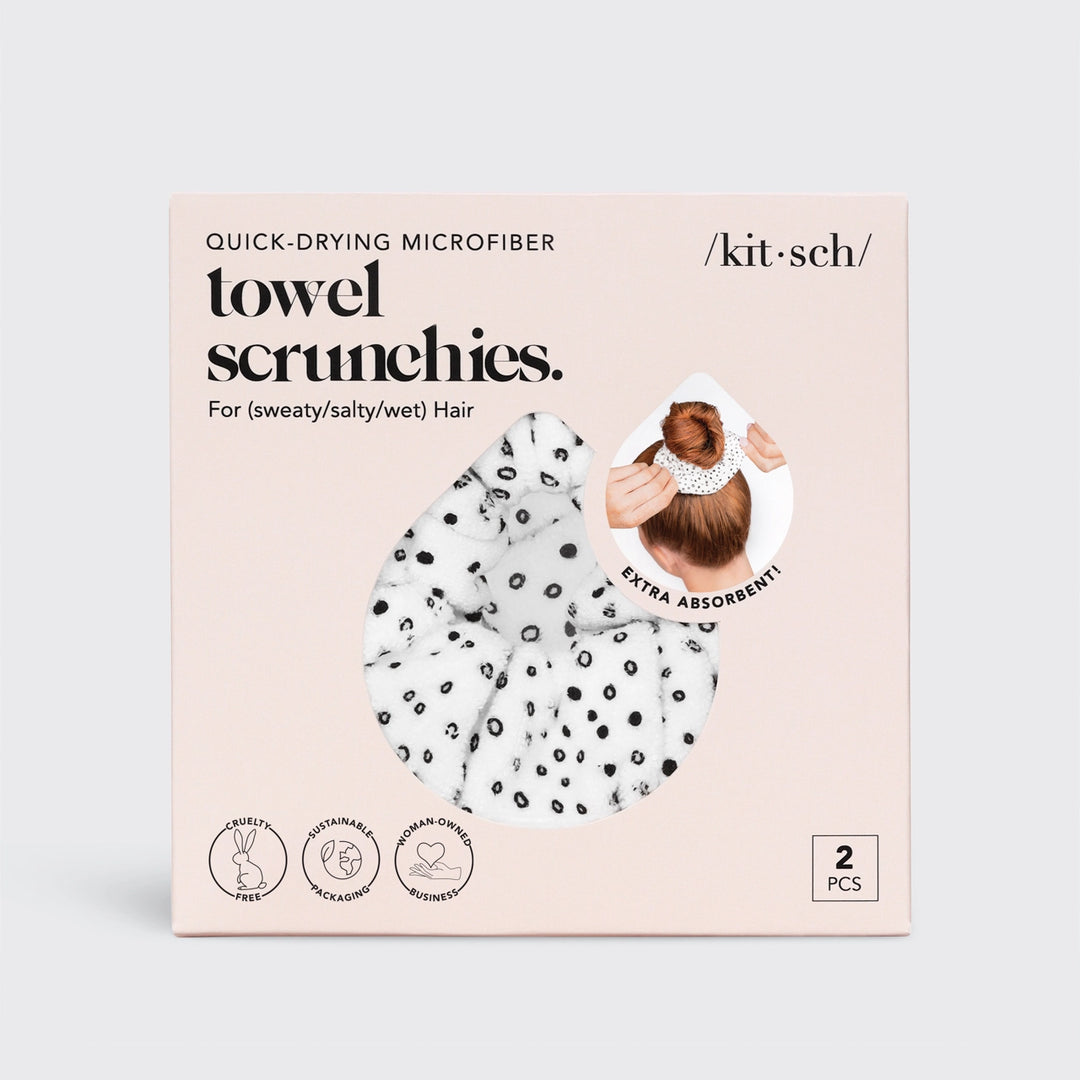 Microfiber Towel Scrunchies by Kitsch