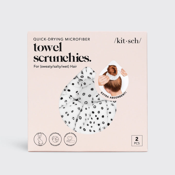 Microfiber Towel Scrunchies by Kitsch