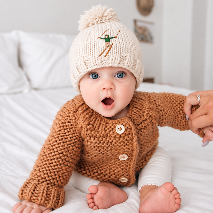 Alpine Ski Beanie Hat