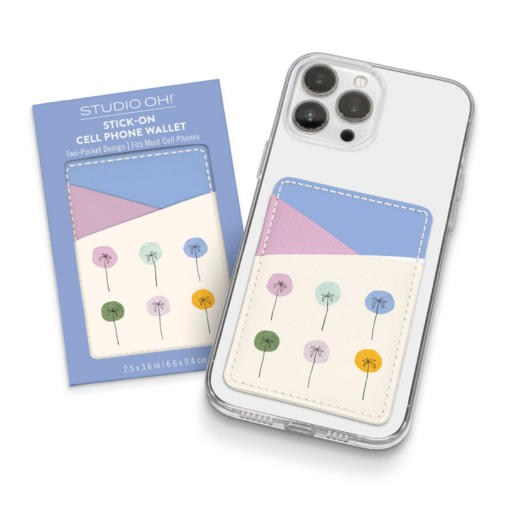 Dotted Palms Cell Phone Wallet