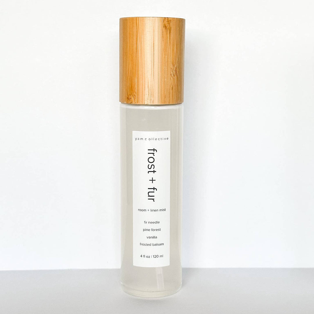 Frost + Fur:  Balsam + Vanilla Room & Linen Mist